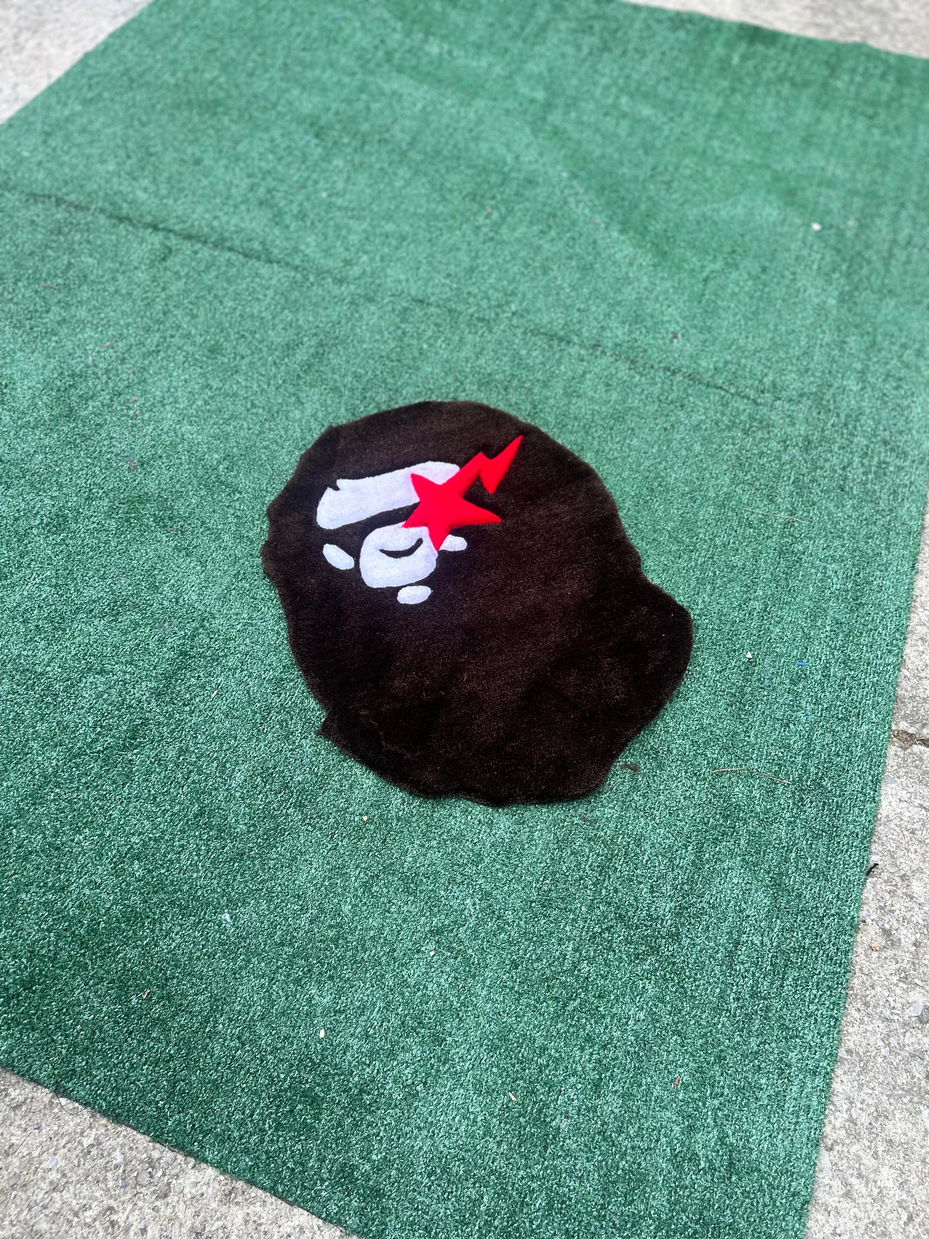 Red Star BAPE rug