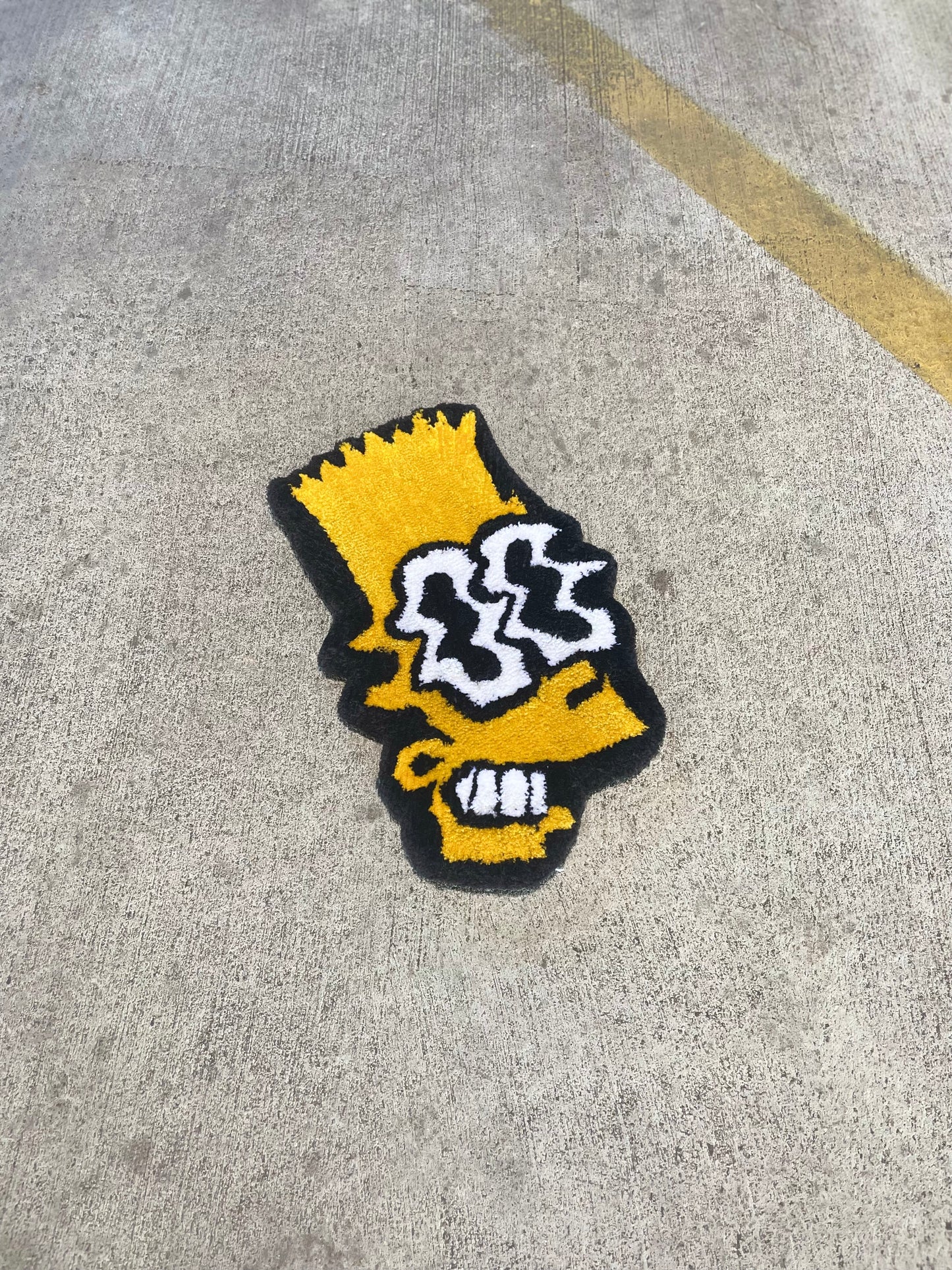 Trippy Bart Rug