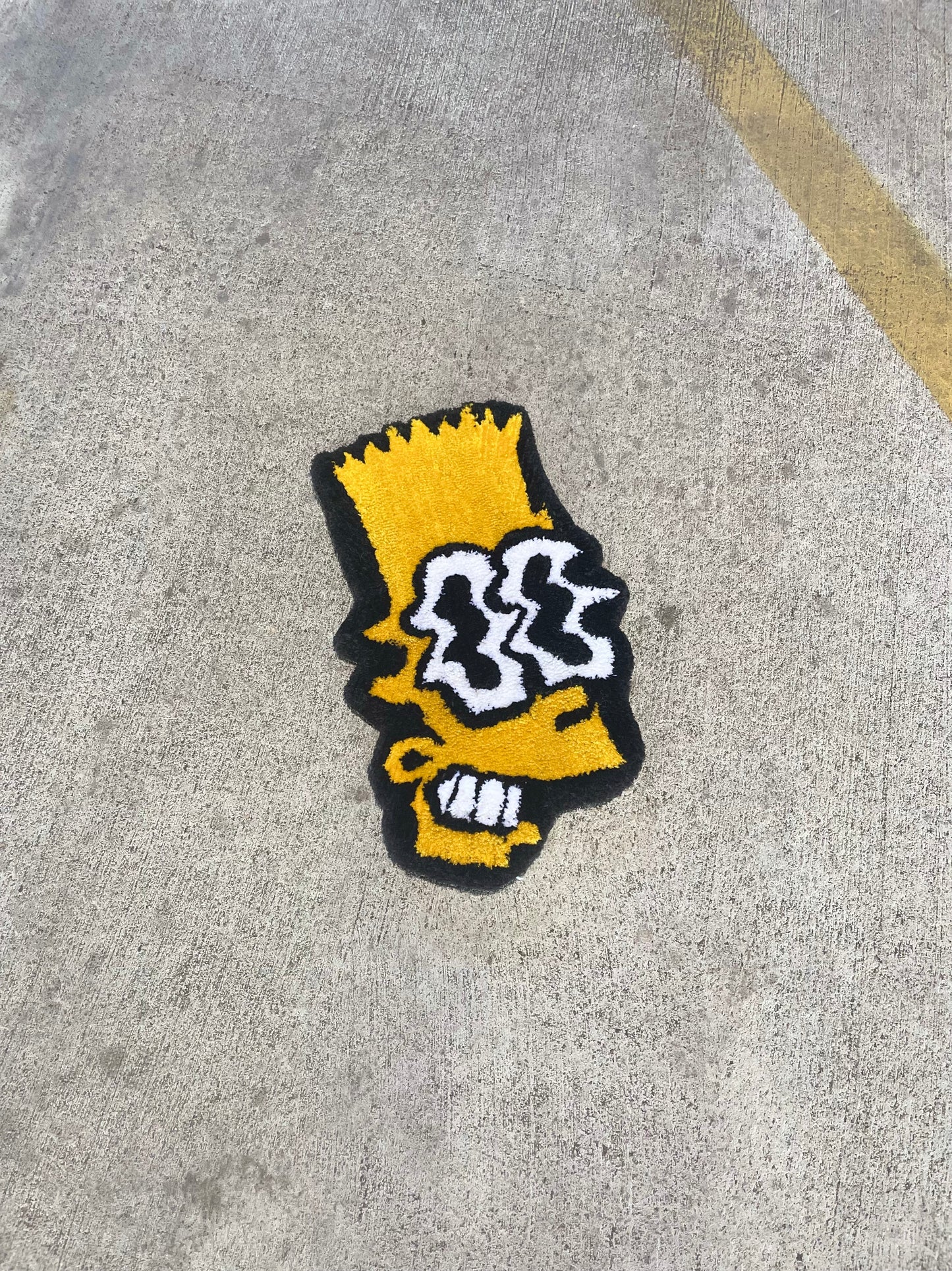 Trippy Bart Rug